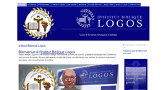 Desktop Screenshot of institutbibliquelogos.com